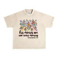 Sandshell his mercies are new every morning Urban Heavy Tee - MaliasSmallBusiness