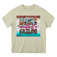 Mossy soul of a mermaid mouth of a sailor Heavy Core Tee - JahusDesignShop