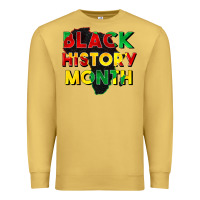 Antique Gold black history month Premium Sweatshirt - CowGirlArtShop