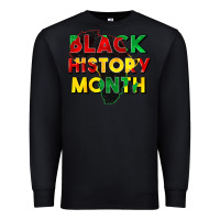 Black black history month Premium Sweatshirt - CowGirlArtShop