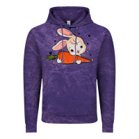 Cloud Purple so hoppin boujee easter bunny stanley Vintage Hoodie - MaliasSmallBusiness