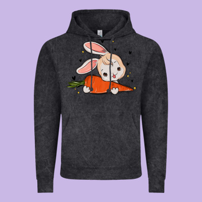 So Hoppin Boujee Easter Bunny Stanley Vintage Hoodie Designed By Maliassmallbusiness