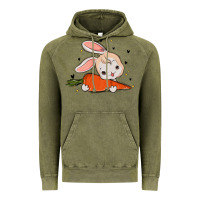 Vintage Olive so hoppin boujee easter bunny stanley Vintage Hoodie - MaliasSmallBusiness