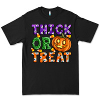 Black Thick Or Treat Premium Tee - Artiststas