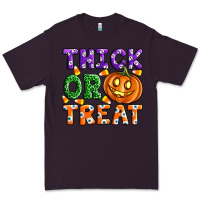 Plum Thick Or Treat Premium Tee - Artiststas