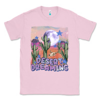 Bubblegum Pink desert dreaming Classic Tee - MaliasSmallBusiness