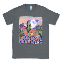 Charcoal Heather desert dreaming Classic Tee - MaliasSmallBusiness