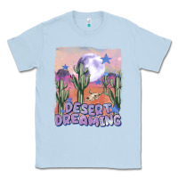 Dusty Blue desert dreaming Classic Tee - MaliasSmallBusiness