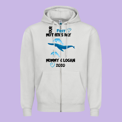 Mother's Day Zipper Hoodie Designed By Bettercallsaul