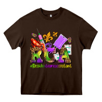 Chocolate Brown mardi gras rca resident care assistant Heavy Core Tee - AdoDesignShop