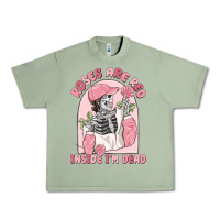 Oil Green roses are red inside i'm dead Urban Heavy Tee - MaliasSmallBusiness