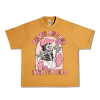 Peanut Butter roses are red inside i'm dead Urban Heavy Tee - MaliasSmallBusiness