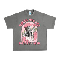 Roses Are Red Inside I'm Dead Urban Heavy Tee | Teevron