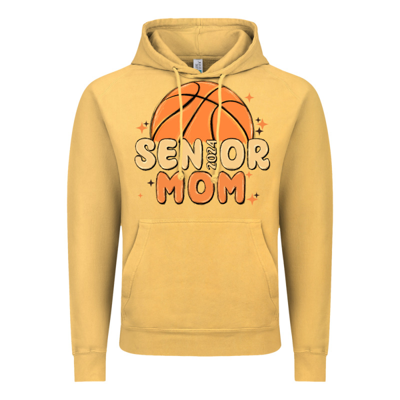Senior Mom 2024 Vintage Hoodie by MaliasSmallBusiness | Teevron