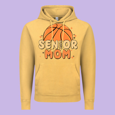 Senior Mom 2024 Vintage Hoodie Designed By Maliassmallbusiness