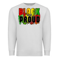 Dove Grey black and proud Premium Sweatshirt - CowGirlArtShop