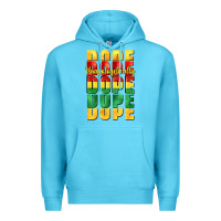 Ocean Blue unapologetically dope cowgirl Premium Hoodie - CowGirlArtShop