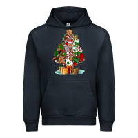 Navy nurse christmas tree Urban Hoodie - FaDigitalArtStudio