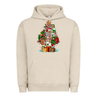 Pigment French Oak nurse christmas tree Urban Hoodie - FaDigitalArtStudio