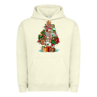 Pigment Pistachio nurse christmas tree Urban Hoodie - FaDigitalArtStudio