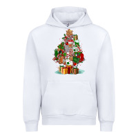 White nurse christmas tree Urban Hoodie - FaDigitalArtStudio