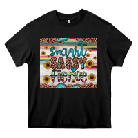 Black smart  sassy fierce Heavy Core Tee - JahusDesignShop