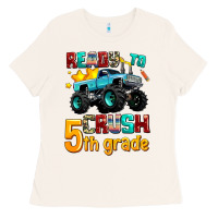 Bone ready to school crush 5th grade Ladies Tee - AdoDesignShop