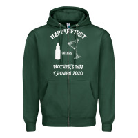 Sports Green Happy Fırst Cheers Mother's Day Owen 2020 Zipper Hoodie - Bettercallsaul