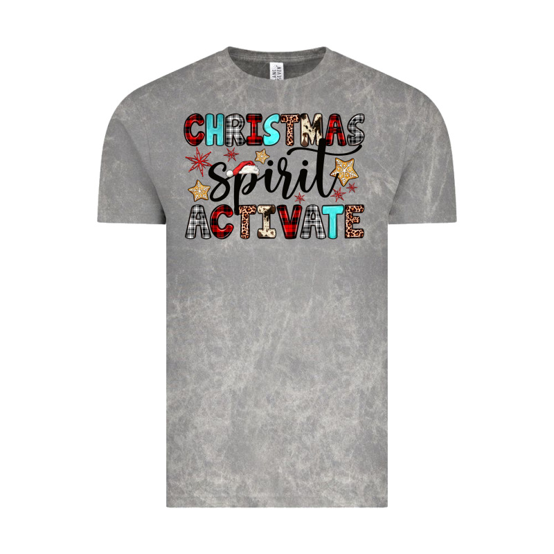 Christmas Spirit Activate Vintage Tee by JahusDesignShop | Teevron