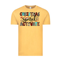 Vintage Mustard christmas spirit activate Vintage Tee - JahusDesignShop