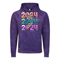 Cloud Purple 2024 senior Vintage Hoodie - MaliasSmallBusiness