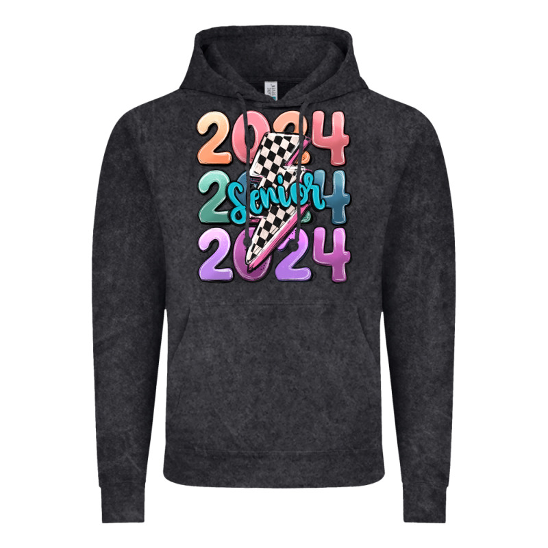2024 Senior Vintage Hoodie by MaliasSmallBusiness | Teevron