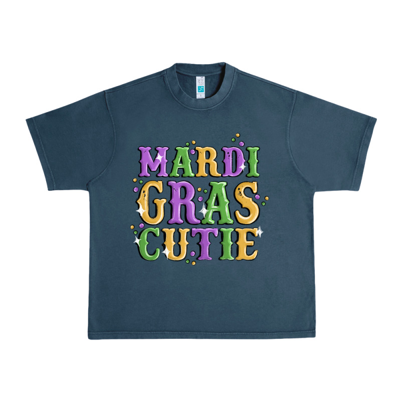 Mardi Gras Cutie Urban Heavy Tee by MaliasSmallBusiness | Teevron
