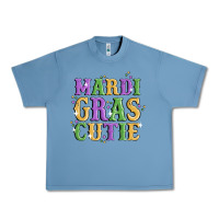 Pebble Blue mardi gras cutie Urban Heavy Tee - MaliasSmallBusiness