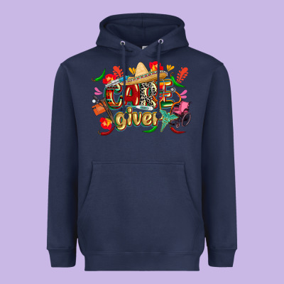 Cinco De Mayo Caregiver Heavyweight Hoodie Designed By Cowgirlartshop