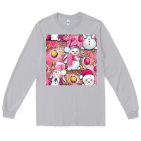 Moon Dust Pink Christmas cute snowman Long Sleeve Tee - NancyCooperArtShop