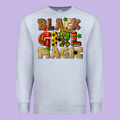 Black Girl Magic Juneteenth Premium Sweatshirt Designed By Cowgirlartshop