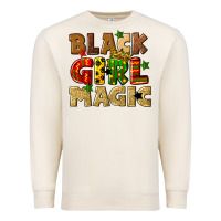Sandshell black girl magic juneteenth Premium Sweatshirt - CowGirlArtShop