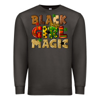 Smoke black girl magic juneteenth Premium Sweatshirt - CowGirlArtShop
