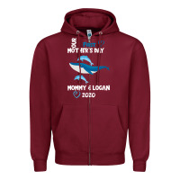 Burgundy Mother's Day Zipper Hoodie - Bettercallsaul