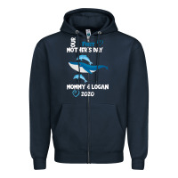 Navy Mother's Day Zipper Hoodie - Bettercallsaul