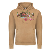 Vintage Camel mama bear with daisy Vintage Hoodie - RanaPortraitStore