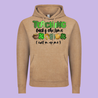 Teaching Lucky Charms Vintage Hoodie Designed By Maliassmallbusiness