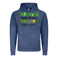 Vintage Denim teaching lucky charms Vintage Hoodie - MaliasSmallBusiness