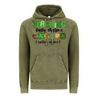 Vintage Olive teaching lucky charms Vintage Hoodie - MaliasSmallBusiness