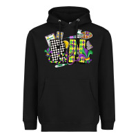 Black registered nurse mardi gras Heavyweight Hoodie - CowGirlArtShop