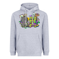 Heather Grey registered nurse mardi gras Heavyweight Hoodie - CowGirlArtShop