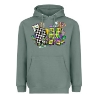 Sage registered nurse mardi gras Heavyweight Hoodie - CowGirlArtShop