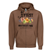 Chestnut Our Fırst Mother's day Mommy & Scarlette 2020 Zipper Hoodie - Bettercallsaul