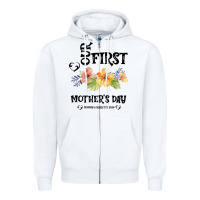 White Our Fırst Mother's day Mommy & Scarlette 2020 Zipper Hoodie - Bettercallsaul